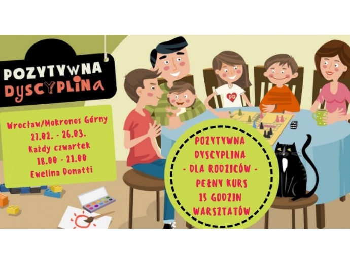 Pozytywne Rodzicielstwo - Pełny Kurs dla Rodziców 27.02. - 26.03 - Montessori Szkoła